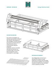 HEZINGER - WATERLINE Hezinger Maschinen GmbH ...