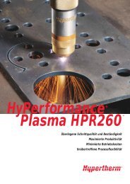 Plasmaquellen HPR260 - HEZINGER