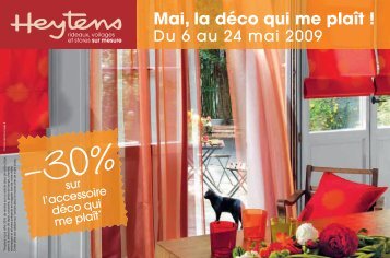 Mai, la déco qui me plaît ! - Heytens.com