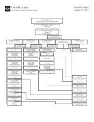 Organizational Chart (pdf) - Eastfield College