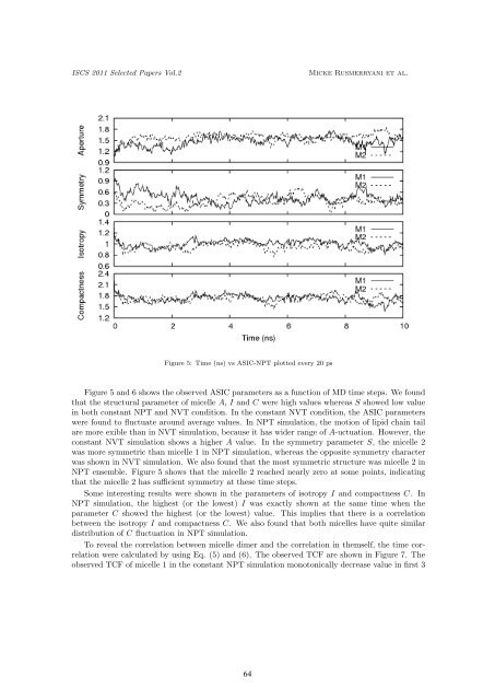 RECENT DEVELOPMENT IN COMPUTATIONAL SCIENCE