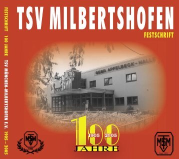 (Die Schrift liegt im PDF-Format vor) (der - TSV-Milbertshofen