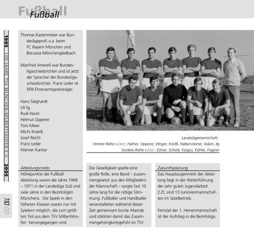 (Die Schrift liegt im PDF-Format vor) (der - TSV-Milbertshofen