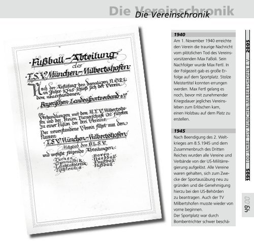 (Die Schrift liegt im PDF-Format vor) (der - TSV-Milbertshofen