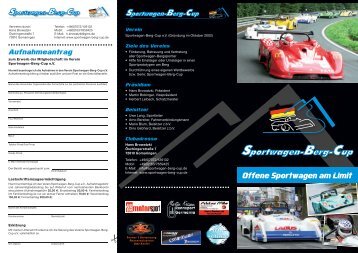 Download - Sportwagen Berg Cup eV