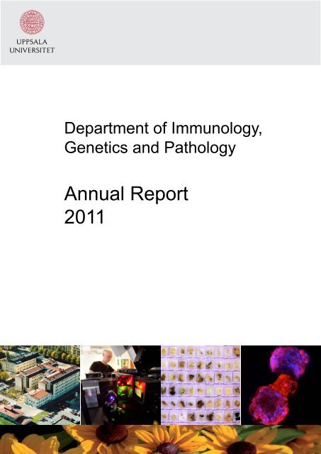 Annual Report 2011 - Uppsala universitet