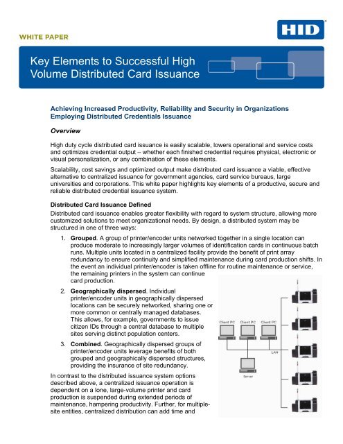 FARGO HDP8500 Whitepaper - HID Global