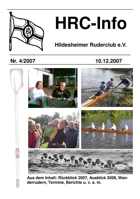 Heft 4 - Hildesheimer Ruder-Club