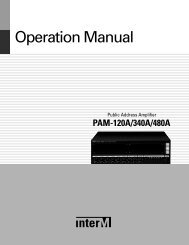 Pam-120a 340a 480a e - Inter-M