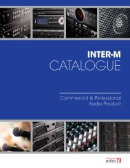 2011 inter-m catalogue