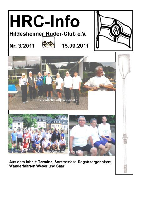 Heft 3 - Hildesheimer Ruder-Club