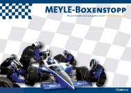 Das aktuelle Trainingsprogramm finden Sie hier (PDF 1.04 - Meyle