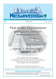 Kalenderwoche 40 (erschienen am 05.10.2012) - Gemeinde ...