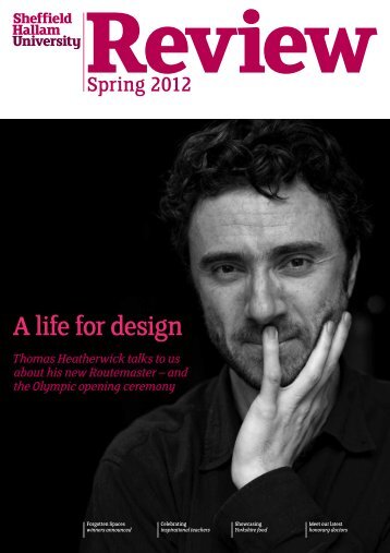 A life for design - Sheffield Hallam University