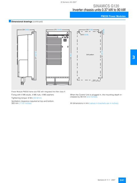 sinamics g120 - Meyer Industrie Electronic