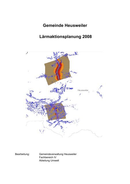 Laermaktionsplan Heusweiler 12-08 - Gemeinde Heusweiler