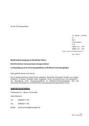 Unterlagen NIBV - Gemeinde Heusweiler