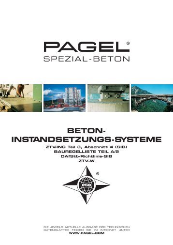 flyer_systemuebersicht_de 11.01-03 - Pagel Spezial-Beton GmbH ...