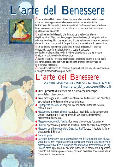 Hod benessere - periodico bimestrale anno VI n 27 settembre ...