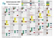 Abfuhrkalender 2007 - Bergischer Abfallwirtschaftsverband