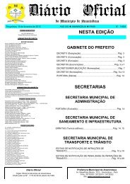 Diário de Fevereiro do dia 14 - Prefeitura de Ananindeua