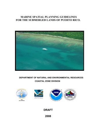 marine spatial planning guidelines for the submerged lands