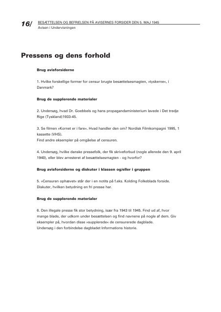 danmark frit 05.pdf - Danske Dagblades Forening