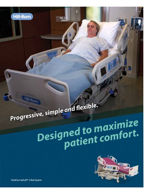 TotalCare SpO2RT 2 Therapy Bed Brochure - Hill-Rom