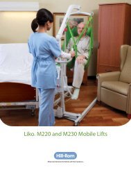 Liko M220 M230 Mobile Lifts Brochure - Hill-Rom
