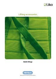 Lifting Accessories Brochure - Hill-Rom