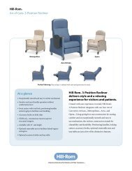 Art-of-Care®-Recliners-Brodhure EN - Hill-Rom