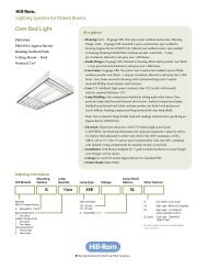 Over-Bed-Light-brochure - Hill-Rom