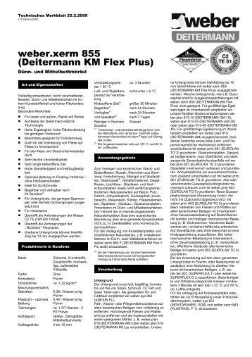 weber.xerm 855 (Deitermann KM Flex Plus)