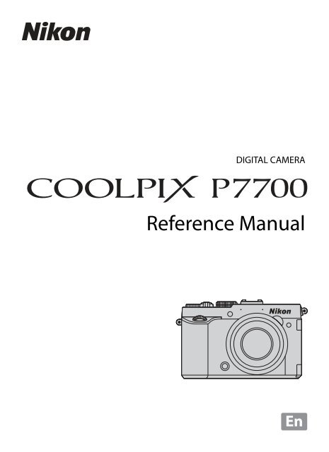 Nikon P7700 User Manual - 2CameraGuys.com