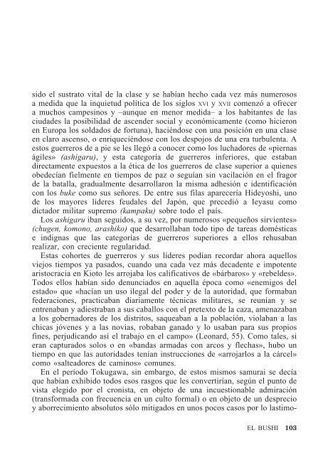 oponente, mientras otras escuelas se especializaban en técnicas de ...