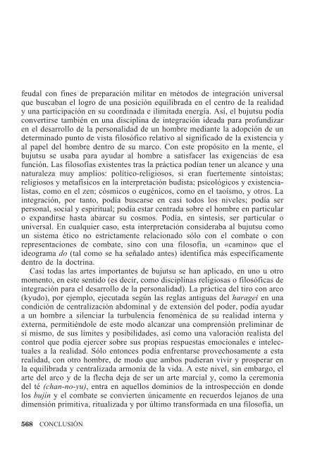 oponente, mientras otras escuelas se especializaban en técnicas de ...