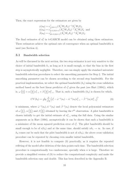 Non-parametric estimation of a time varying GARCH model