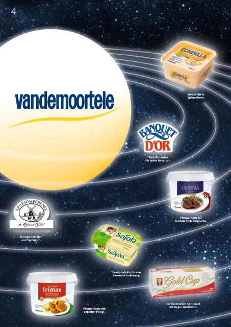 Sortiment 2012 - Vandemoortele