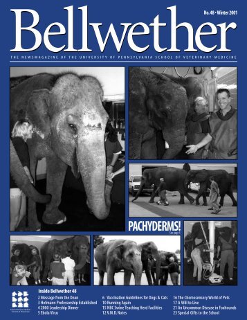 Bellwether 48 - University of Pennsylvania School of Veterinary ...