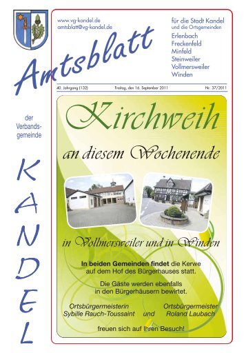 KW 37 - Verbandsgemeinde Kandel