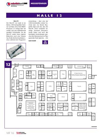 D&E MF-Halle 12-S. MF 16-28 - Taskit Rechnertechnik GmbH