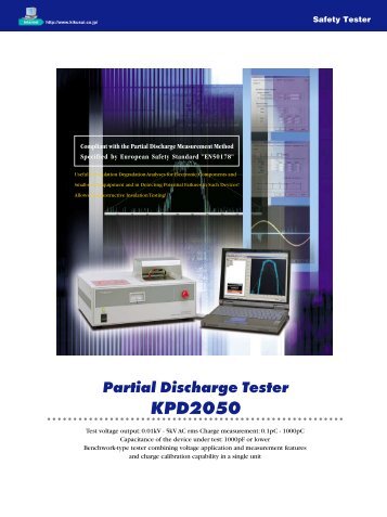 Partial Discharge Tester KPD2050