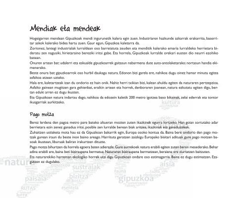 Mendiz mendi (paisaia kulturalak), mendez mende - Gipuzkoa ...