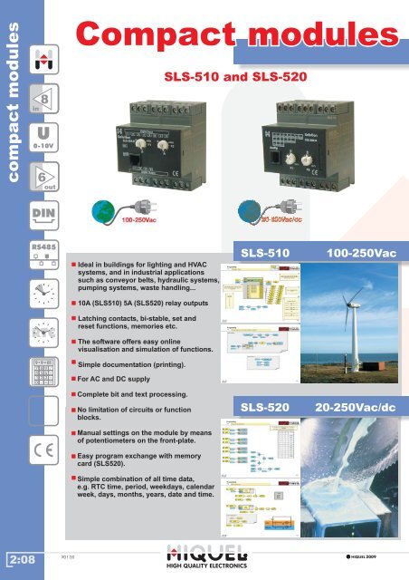 catalogue intelligent relays - Hiquel