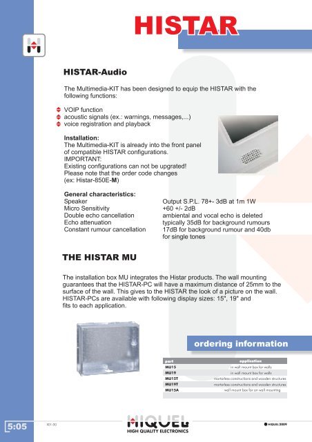 catalogue intelligent relays - Hiquel