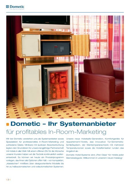 Dometic miniBars - SOGEL