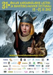 Festivaalin käsiohjelma | festival brochure 2012 - Oulun ...