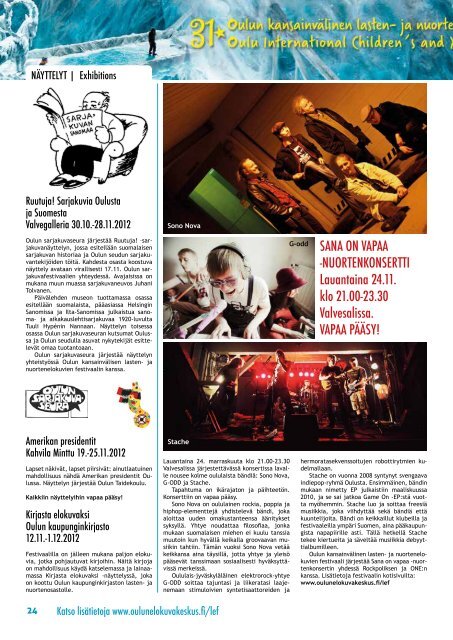 Festivaalin käsiohjelma | festival brochure 2012 - Oulun ...