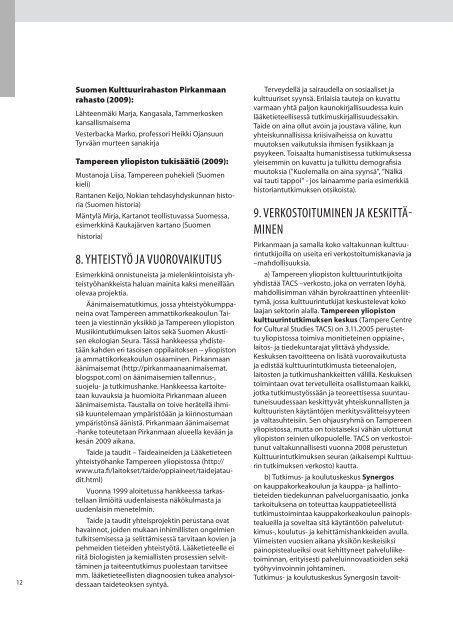 Kulttuurintutkimus Pirkanmaalla - kohteena ... - Pirkanmaan liitto