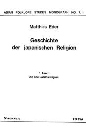 Matthias Eder Geschichte Der Japanischen Religion